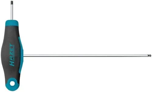 Hazet 829KK-2 Innen-Sechskantschraubendreher Schlüsselweite (metrisch): 2mm Klingenlänge: 100mm