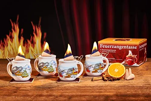Feuerzangentasse Bowle-Set 4er-Set von Feuerzangentasse