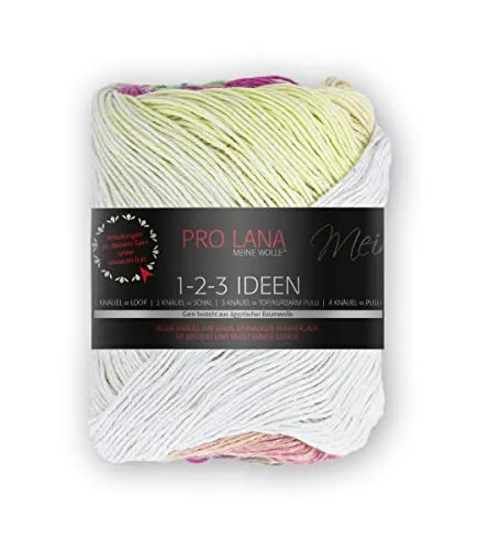 Woolly Hugs 1-2-3 Ideen, Baumwolle, 315 m auf 100 g, 278441014, 14 Sommer
