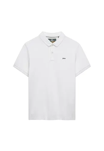 Superdry Herren Klassisches Piqué-Poloshirt XXL - Klassisches Piqué-Poloshirt mit lockerer Passform. Aus 100% Baumwolle für hohen Tragekomfort. Zeitloses Design mit markantem Logo-Badge für vielseitige Kombinationsmöglichkeiten.