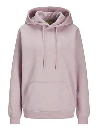 Jack & Jones Damen Jxabbie RLX Ls Every SWT Noos Hoodie, Mauve Shadows, XS EU