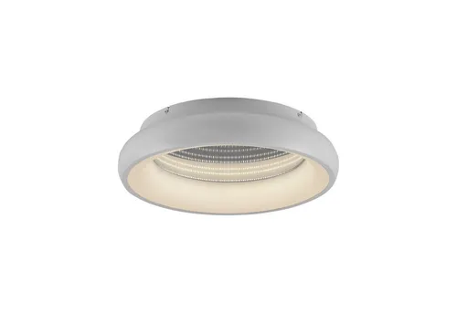 Licht-Erlebnisse Deckenleuchte TIELER, LED fest integriert, LED Dimmer Ø 46,7 cm Weiß rund 2700-5000 K warmweißes Licht 2450 lm