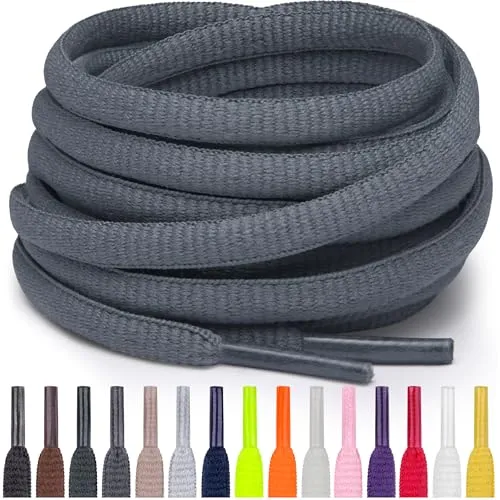 Schnürsenkel Grau von Miscly