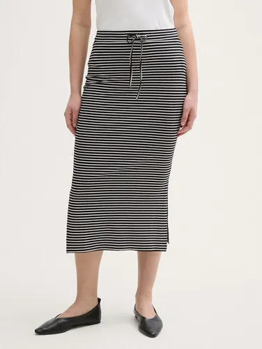 TOM TAILOR Damen Midi Rock - Eleganter Midi-Rock für Damen von Tom Tailor, bietet optimale Passform und hohen Tragekomfort für jeden Anlass.