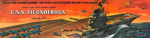 Atlantis AMCR611 1/500 USS Ticonderoga, CV-14