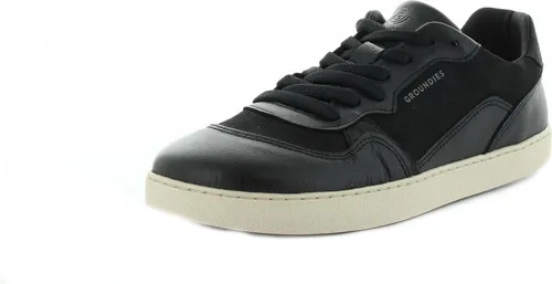 GROUNDIES Nova Special Sneaker Barfussschuhe in Größe 44 - Sneaker in schwarz mit Textil-Innenmaterial, ideal für ein natürliches Laufgefühl dank der Barfuß-Technologie.