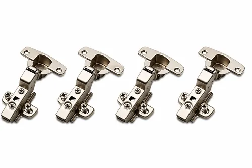 4x Hettich SENSYS 8645i mit Montageplatte S8099C, Innenanschlag