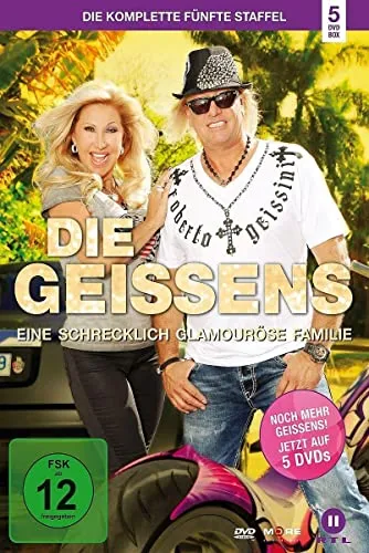Die Geissens - Eine schrecklich glamouröse Familie - Staffel 5 [5 DVDs] - Unterhaltsame Reality-Show über die glamouröse Familie Geiss, ideal für Fans von Reality-TV und für die ganze Familie, freigegeben ab 12 Jahren.