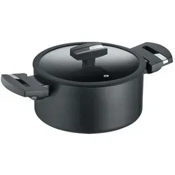 Berndes Kochtopf mit Deckel 24cm b.green - Kochtopf aus 100% recyceltem Aluminium, hitzebeständig und mit Langzeit-Antihafteffekt, ideal für umweltbewusste Köche.