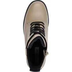 s.Oliver Schnürstiefelette 100% vegan grau 37 EU - Wanderschuhe mit 6 cm Blockabsatz, 100% veganem Kunstleder und weichem Fleece-Innenmaterial für optimalen Gehcomfort und eleganten Stil.