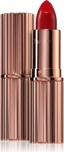 Charlotte Tilbury KISSING Lipstick K.I.S.S.I.N.G So Red - Luxuriöser Lippenstift in strahlendem Rot, cremige Textur für langanhaltende Feuchtigkeit und ein perfektes Finish.