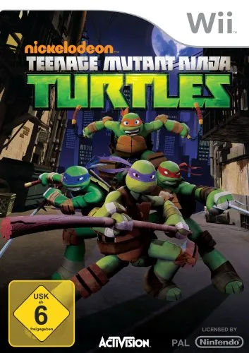 Teenage Mutant Ninja Turtles - [Nintendo Wii]