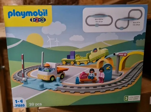 PLAYMOBIL 1.2.3 Große Eisenbahn