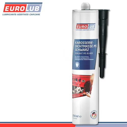 EuroLub 290 ml Karosseriedichtmasse MS schwarz Karosseriekleber