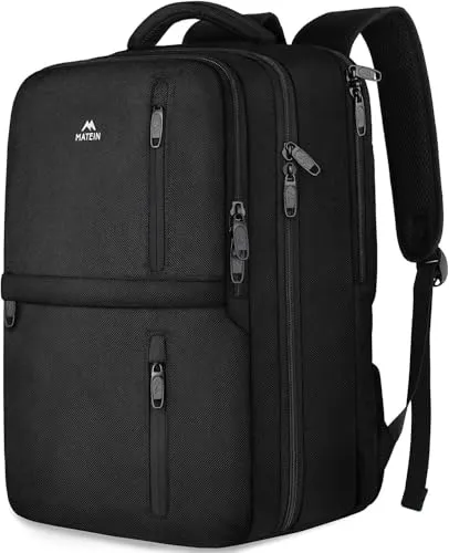MATEIN Handgepäck Rucksack 55x40x23 – 44L Laptop Rucksack mit USB-Anschluss