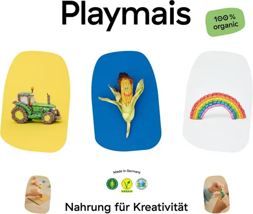 PlayMais Kreativset Bastel Kreativität Bastelset Mosaic 2300 Zoo ab 3 Jahren 160965