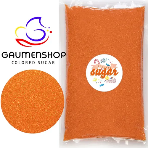 Zucker Orange 250g Farbzucker Zuckerdekor Streusel Dekorzucker Streu dekor