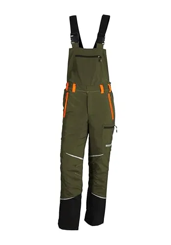 Kox Schnittschutz Latzhose Mistral 3.0 Grün/Orange Größe 50