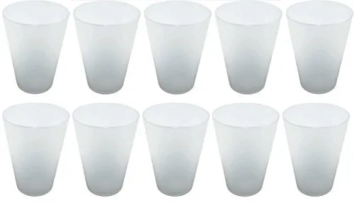 S&S-Shop 40 Plastik Trinkbecher 0,4 l