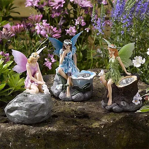 Smart Solar Solar-Elfenleuchte - Wege- & Sockelleuchten mit Lichtsensor, ideal für stimmungsvolle Beleuchtung im Garten und umweltfreundlich durch Solarenergie