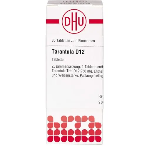 TARANTULA D 12 Tabletten 80 St