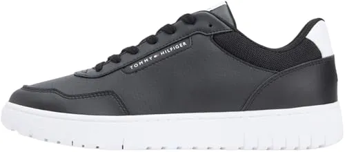 Tommy Hilfiger Herren Basket Core Lite LTH FM0FM05868 Low-Top Schwarz, Größe 40 - Stylische Low-Top-Sneaker von Tommy Hilfiger, ideal für den Alltag. Mit hochwertiger Verarbeitung und zeitlosem Design für optimalen Tragekomfort.