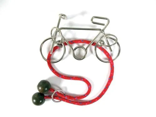 Recent Toys C5084 Metall-Fahrradpuzzle, Mehrfarbig