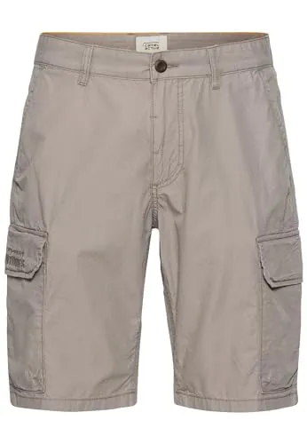 camel active Herren Cargo Shorts Regular Fit Grau, menswear-31IN