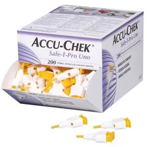 Accu Chek Safe T Pro Uno II Lanzetten 200 St