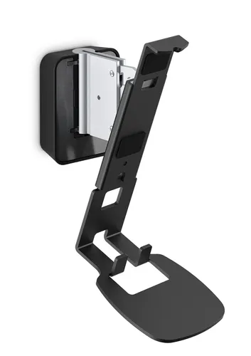 VOGEL'S SOUND 4201 Wandhalterung für SONOS ONE & PLAY:1 - Schwarz - Lautsprecher-Halterung, bietet eine sichere Wandmontage und optimiert den Klang für ein besseres Hörerlebnis.