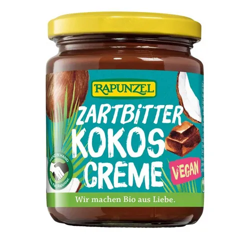 Rapunzel Schokoaufstrich Zartbitter - Kokos Creme 250g von Rapunzel