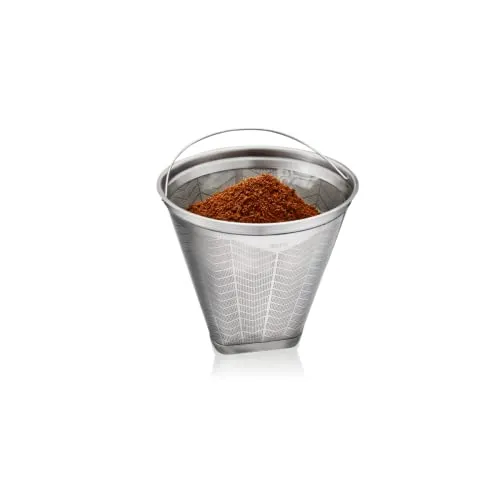GEFU wiederverwendbarer Kaffeefilter 16011 Silber