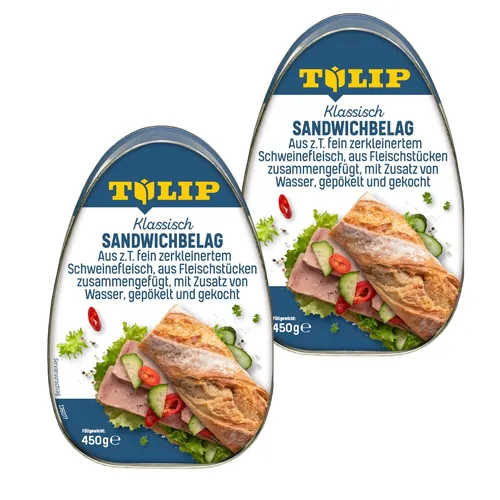 Fleischkonserven von Tulip