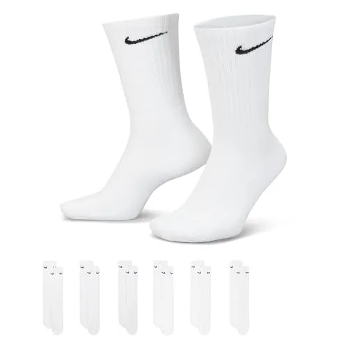 Nike Unisex Everyday Cushioned Training Crew Socks (6 Paar) von Nike