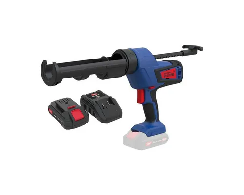 Güde Akku-Kartuschenpistole Güde Akku Kartuschenpresse 18V mit Akku / Ladegerät Kartuschenpistole