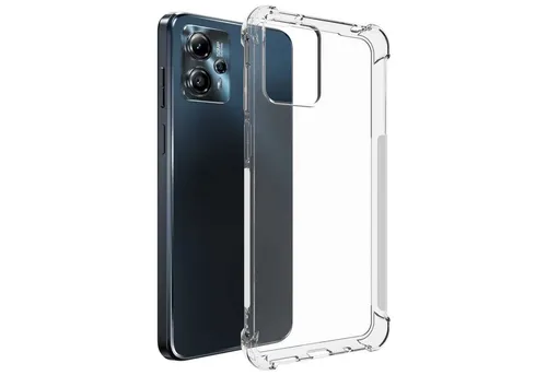 Produktbild mtb more energy Smartphone-Hülle Clear Armor Case für Motorola Moto G13, Moto G23 (6.5), Transparente TPU Schutzhülle Case Backcover mit Anti-Shock Verstärkung