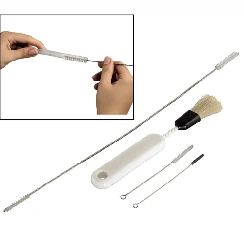 Reinigung Set 4 Reinigungs-Bürste für Milchschlauch Milchdüse Kaffee-Vollautomat