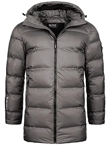 Indicode Kurzmantel Parkkish beige XL - Funktionsjacke aus 100% Polyamid, ideal für die Übergangszeit und bietet eine bequeme Passform mit Kapuze.