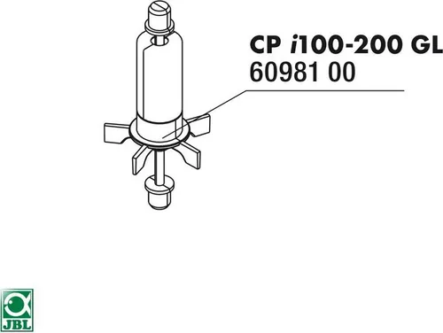 JBL Ersatzteil CP i_gl 100/200 Rotor-Set