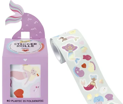folia Sticker MERMAIDS auf Rolle 4 m
