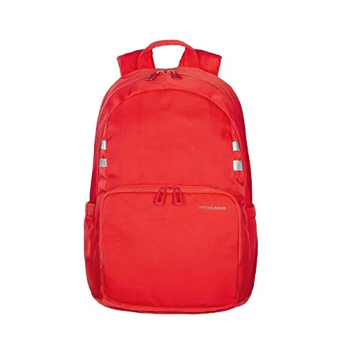 Tucano-Laptoprucksack für Sport und Arbeit, für 15.6 Zoll Computer und MacBook 15 Zoll. Gepolsterte und schützende Tasche für Laptop, Tablet und iPad. Rucksack Damen und Herren, Büro und Universität