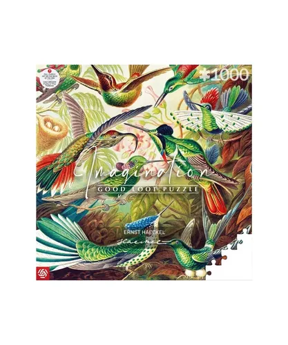 Imagination Puzzle Ernst Haeckel Hummingbirds 1000 elements Cenega 5908305246794