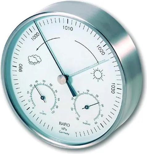 Innen-Außen Wetterstation TFA 20.2027.60 Edelstahl