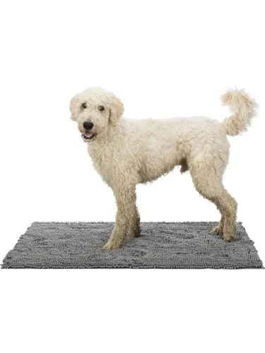 Dirt Absorbing Mat Waterproof 120x80 cm Grau von Trixie