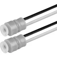 Bestlivings Klemmstangen mit Schraubtechnik Glänzend Silber 60 bis 90 cm 2er Pack