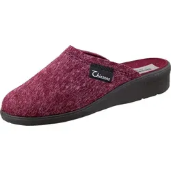 Silvi Schuhe Wollfilz bordeaux mit Wörishofer Fußbett Gr. 42 - Wanderschuhe aus hochwertigem Wollfilz, bieten hohen Komfort und Strapazierfähigkeit – ideal für Beruf und Freizeit.