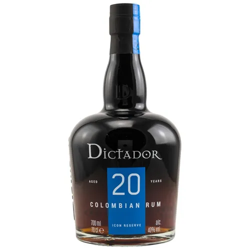 Dictador Rum 20 Jahre Icon Reserve  aus Kolumbien - 40 % Vol. / 0,7 L