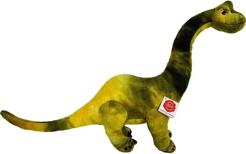 Teddy Hermann 94509 Dinosaurier Brachiosaurus 55 cm - Kuscheltier aus recyceltem Polyester, sicher und pflegeleicht für Kinder ab 18 Monaten