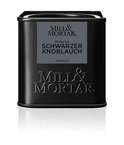 Mill & Mortar Schwarzer Knoblauch Granulat - Bio - 40 g