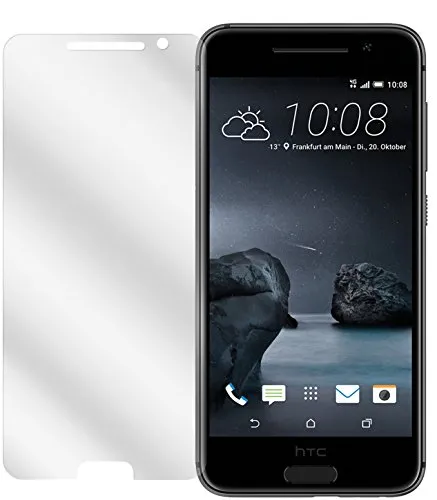 dipos I 2X Schutzfolie klar kompatibel mit HTC One A9 Folie Displayschutzfolie